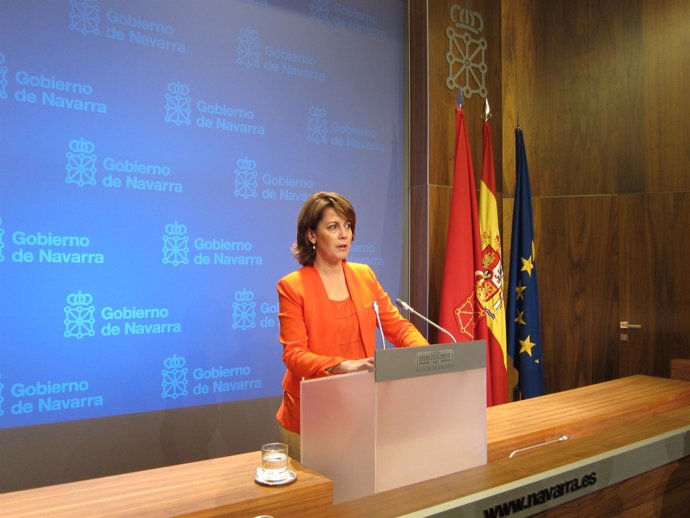 Yolanda Barcina, Presidenta Del Gobierno De Navarra.