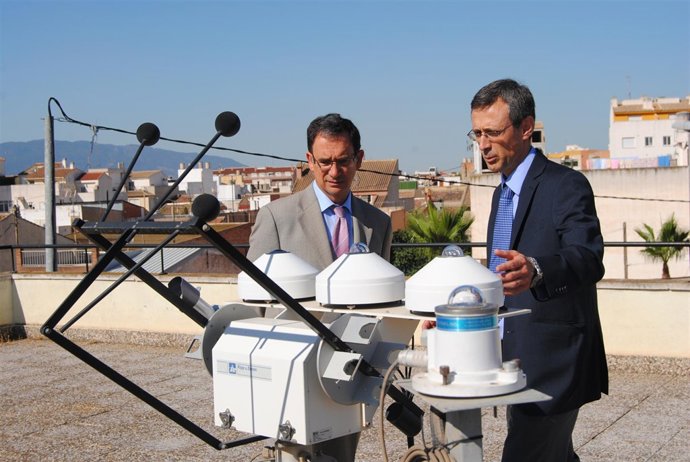 Joaquín Bascuñana Y Eldelegado Territorial De La Aemet