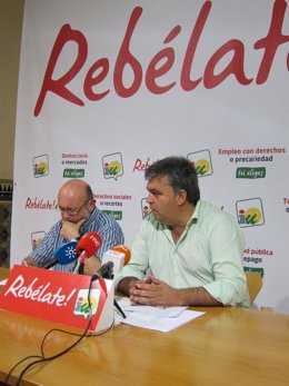 García Y Cárdenas, De IU, En Rueda De Prensa