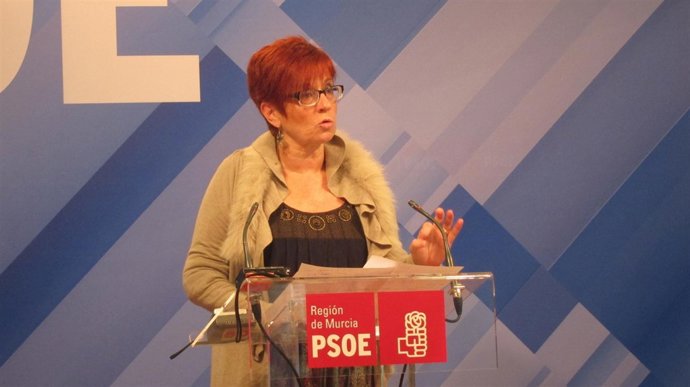 La Portavoz Del Grupo Parlamentario Socialista En La Asamblea Regional