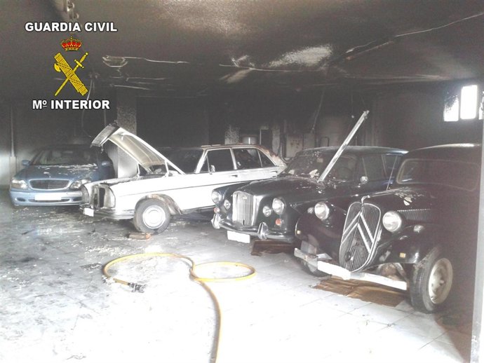 Incendio Garage De Humanes