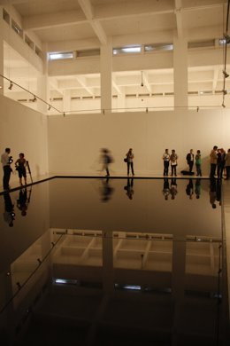 Obra 'Fuido' de Per Barclay en el CAC Málaga