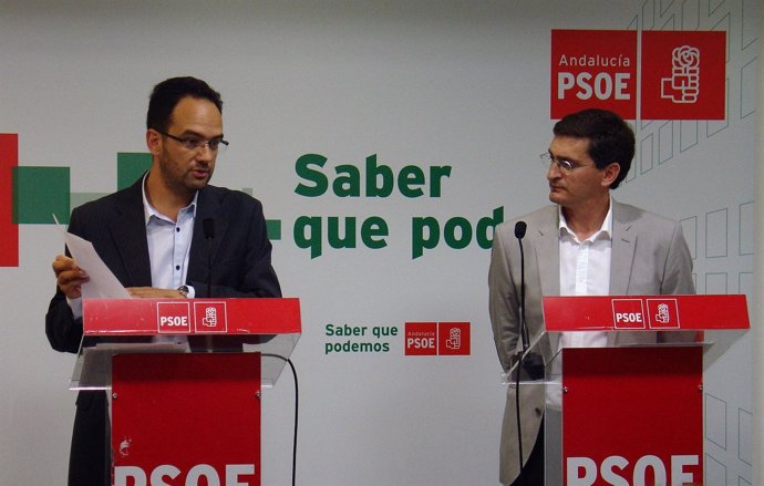 Antonio Hernando Y José Luis Sánchez Teruel (PSOE) 