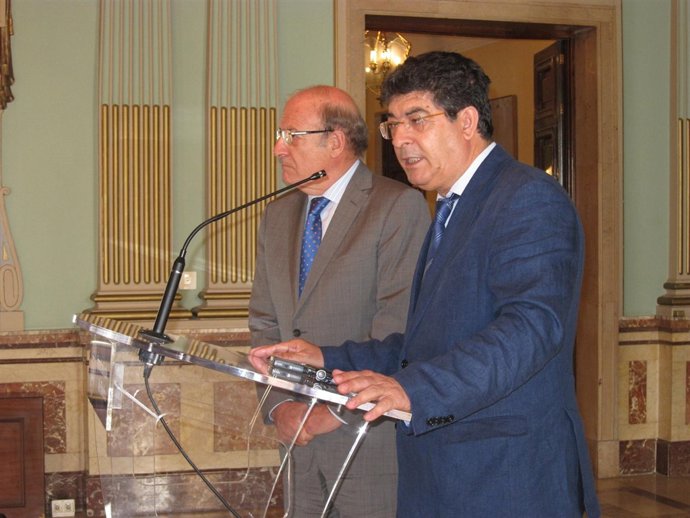 El Vicepresidente De La Junta, Diego Valderas. 