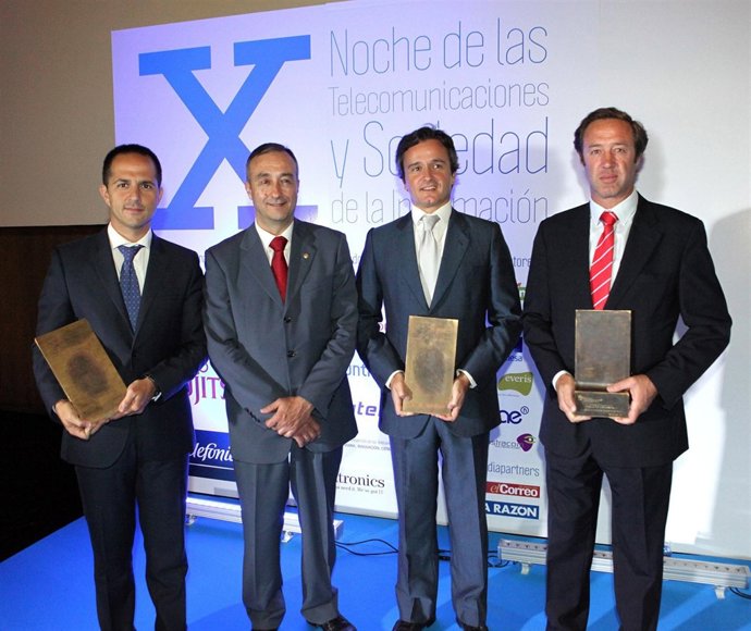 Premiados En X Noche De Las Telecomunicaciones Y La Sociedad De La Información