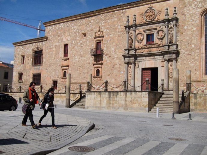 Exteriores Del Colegio Arzobispo Fonseca De Salamanca