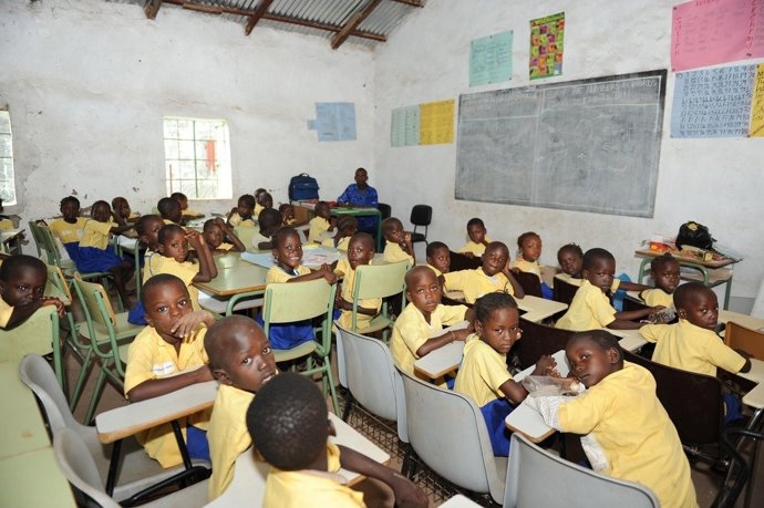 Uno De Los Centros En Los Que Colabora La ONGD 'Asturias X África' En Gambia