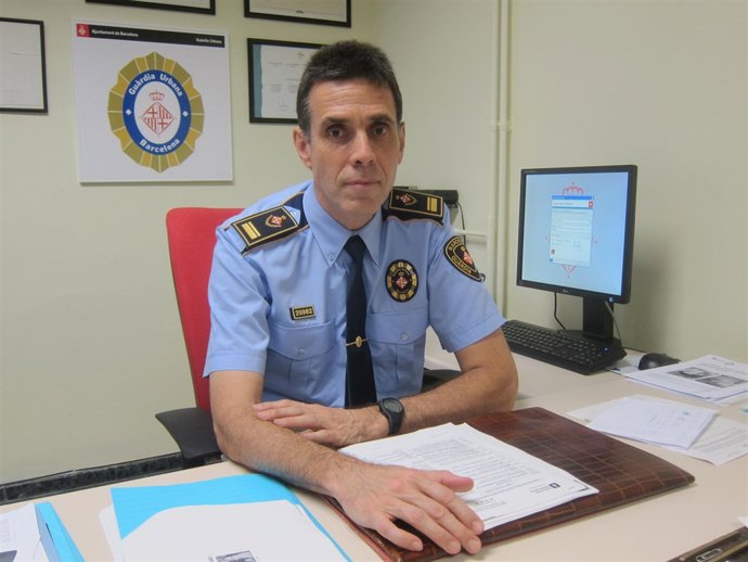 El Portavoz Intendente De La Guardia Urbana, Carles Reyner