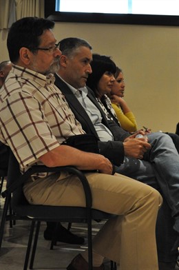 Manuel González Orviz, En El Centro