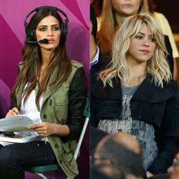 Sara Carbonero y Shakira