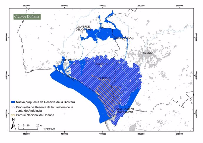 Propuesta Del Club Doñana Para Ampliar La Reserva De La Biosfera