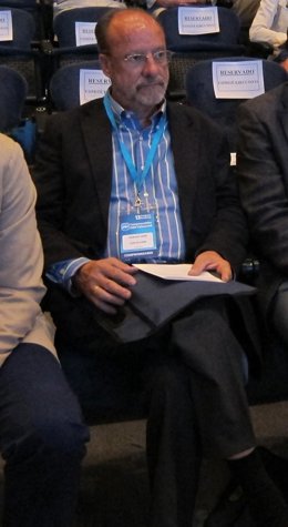 Javier León De La Riva Al Inicio Del Congreso Del PP De Valladolid