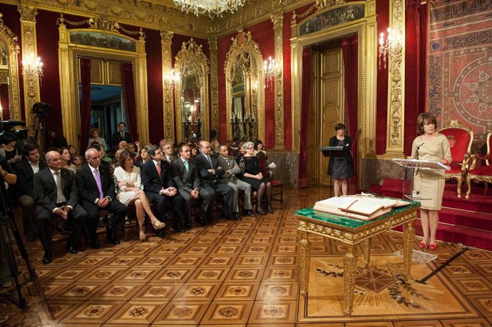 La Presidenta Del Gobierno Foral, Yolanda Barcina.