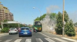 Autobús Incendiado En Sevilla
