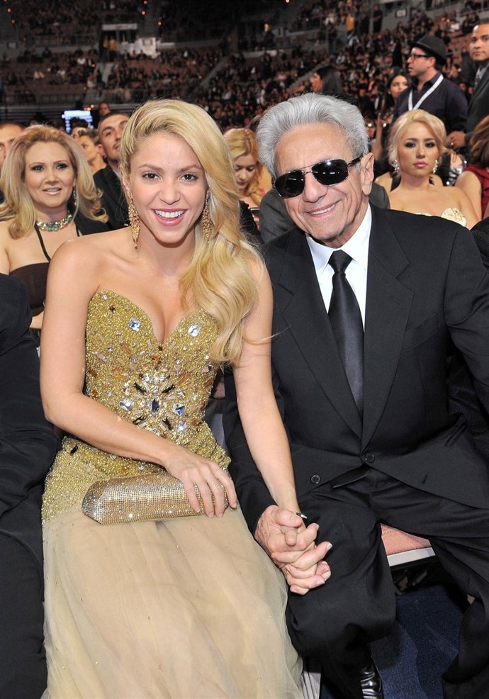 Shakira Junto A Su Padre, William Mebarak