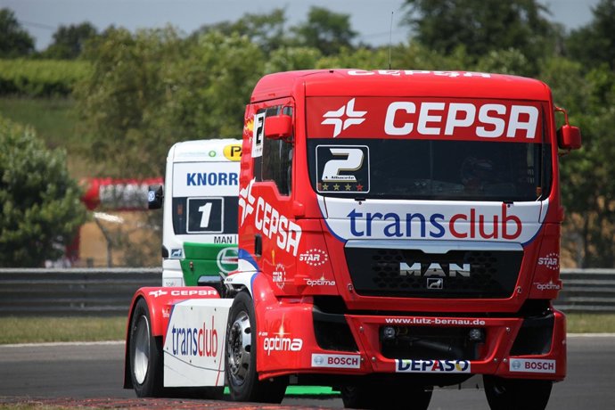 El Español Antonio Albacete En El Europeo De Camiones