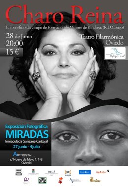 Cartel Concierto Charo Reina