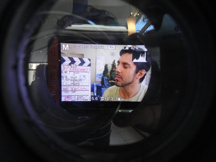 Juan Rodríguez-Briso En El Rodaje De '30 Días Antes'