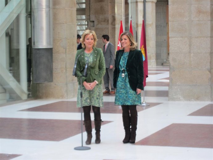 Esperanza Aguirre Y Ana Botella