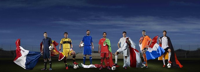 Francia España Italia Portugal Inglaterra Holanda Alemania Selecciones Eurocopa