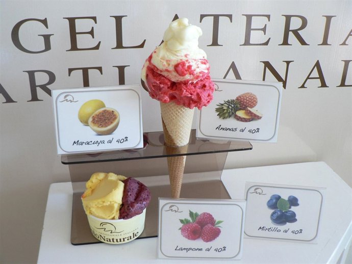 Heladería artesanal itlaliana SoloNaturale