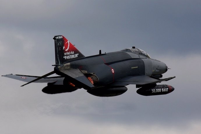 F4 Phantom De La Fuerza Aérea Turca