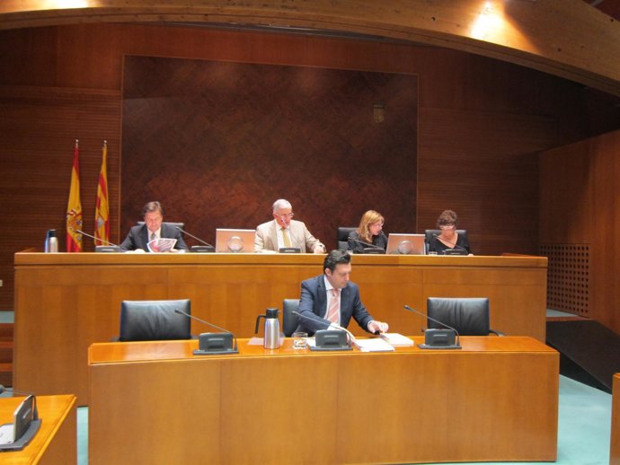 Jorge Escario, En La Comisión De Las Cortes