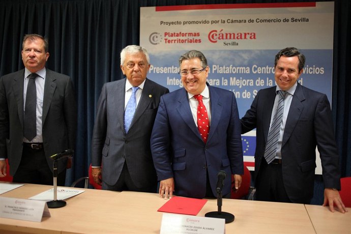 El Alcalde De Sevilla,  Juan Ignacio Zoido, Durante La Presentación