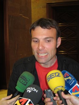 El Concejal De IU, Pablo Muñoz