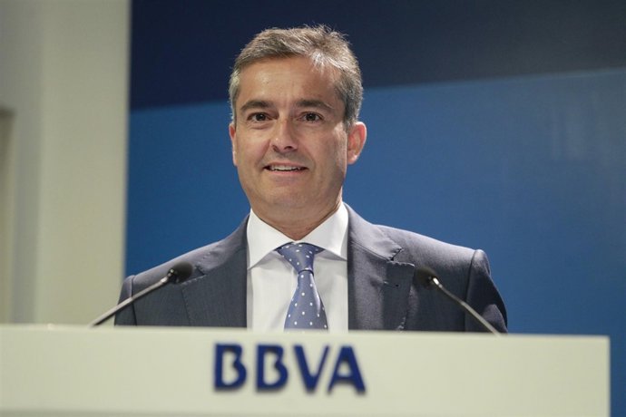 El Consejero Delegado De BBVA, Angel Cano