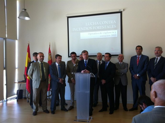 Silván Presenta El Operativo Contra Incendios