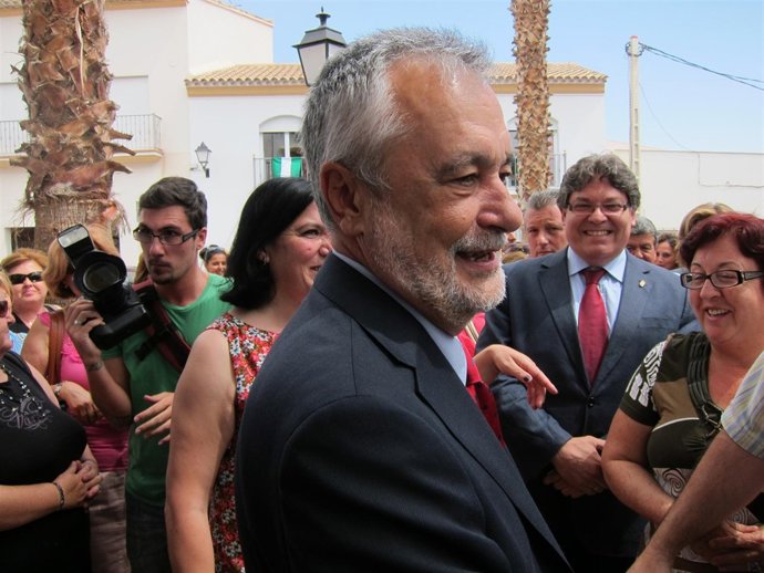 Griñán, A Su Llegada Al Municipio Almeriense De Los Gallardos