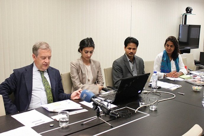 Jaime Palafox (FIAB) Durante La Presentación Del Plan