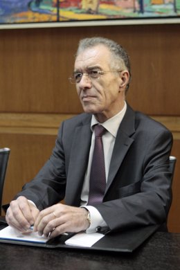 El Ministro De Finanzas Griego, Vassilis Rapanos