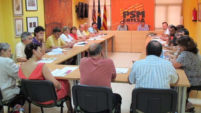 Reunión De La Nueva Ejecutiva Del PSM-EN