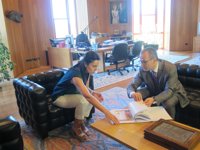 El Plan Gaiás contempla como "opción viable" un teleférico e incluye medidas para potenciar accesos a pie y en bicicleta