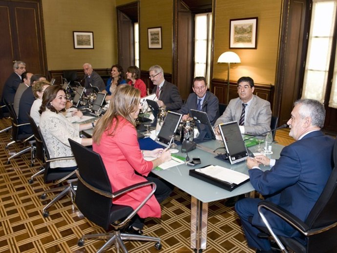 Reunión Del Consejo De Gobierno En El Palacio De San Telmo