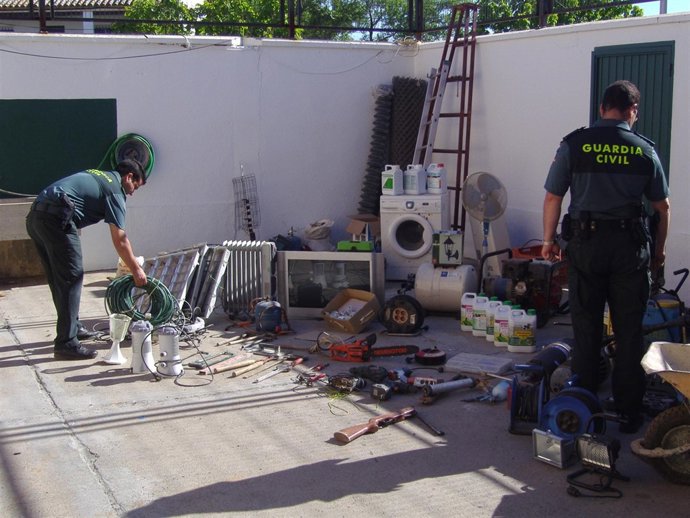 Actuación De La Guardia Civil En Arahal