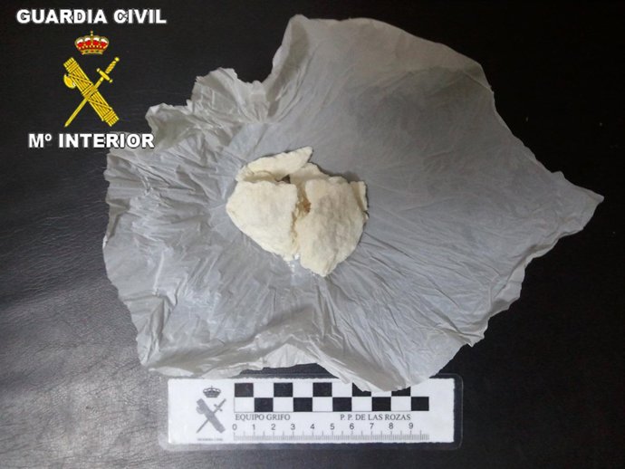 Cocaina Aprehendida Por La Guardia Civil          