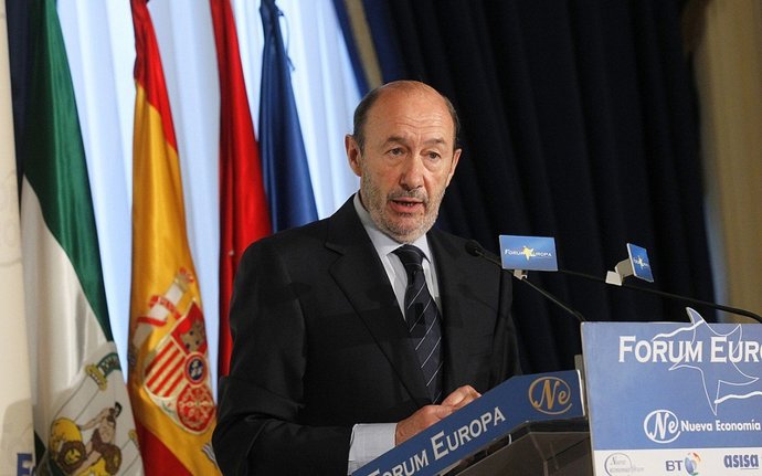 Rubalcaba En El Fórum Europa