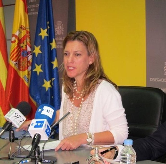 La Delegada Del Gobierno En La Comunitat, Paula Sánchez De León