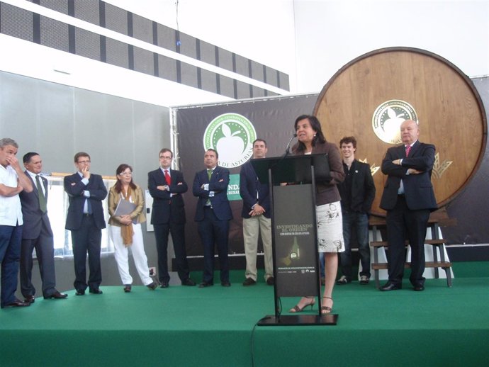 La Consejera De Agroganadería Y Recursos Autóctonos, María Jesús Álvarez