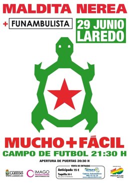 Cartel Del Concierto De Maldita Nerea Y Funambulista