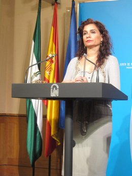 La Consejera De Salud Y Bienestar Social, María Jesús Montero