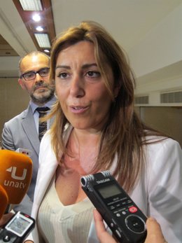 La Consejera De Presidencia, Susana Díaz