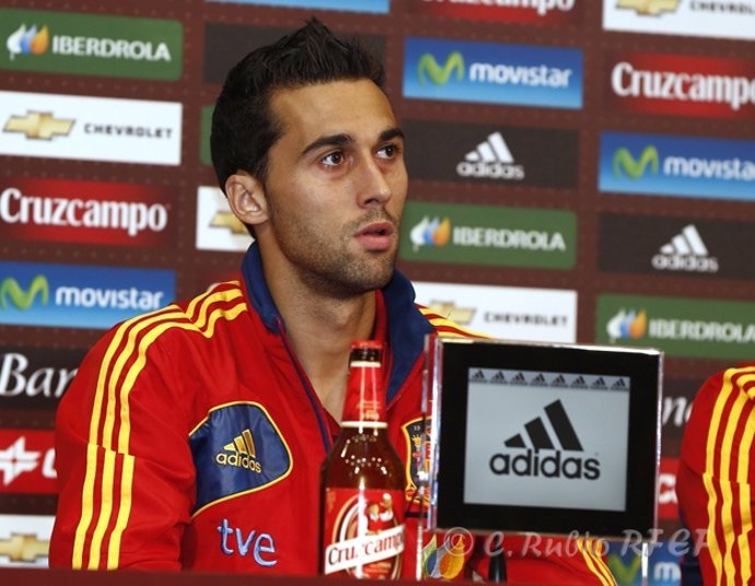 Álvaro Arbeloa Rueda Prensa Selección Española