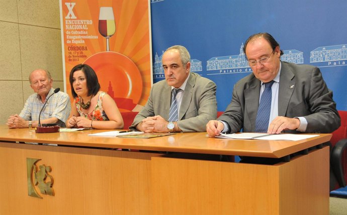 Piedrahita, Soriano, Martín Y Pombo En La Rueda De Prensa