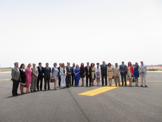 Inauguración segunda pista aeropuerto Málaga-Costa del Sol