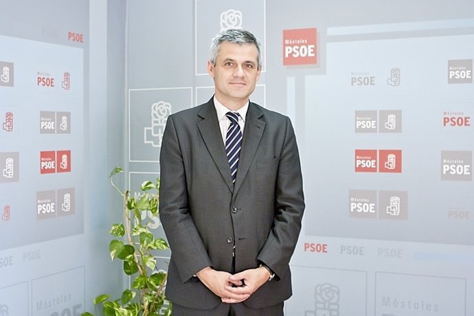 David Lucas, Secretario General Del PSOE De Móstoles