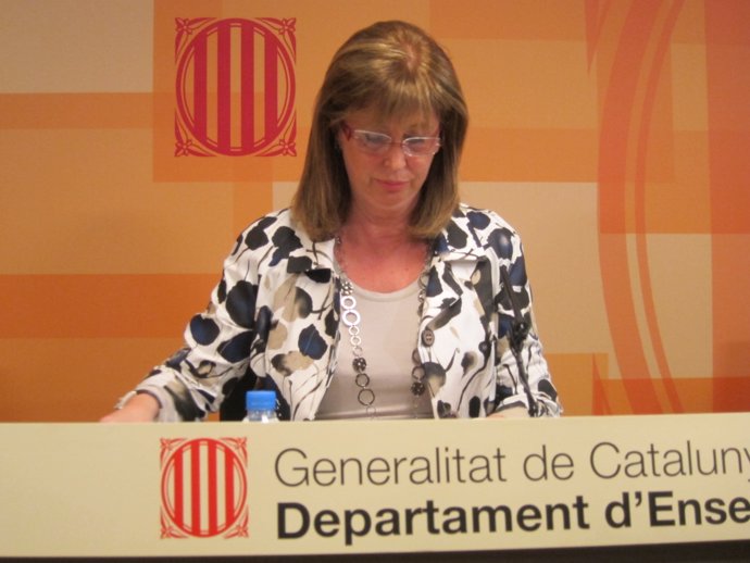 La consellera de Enseñanza de la Generalitat, Irene Rigau